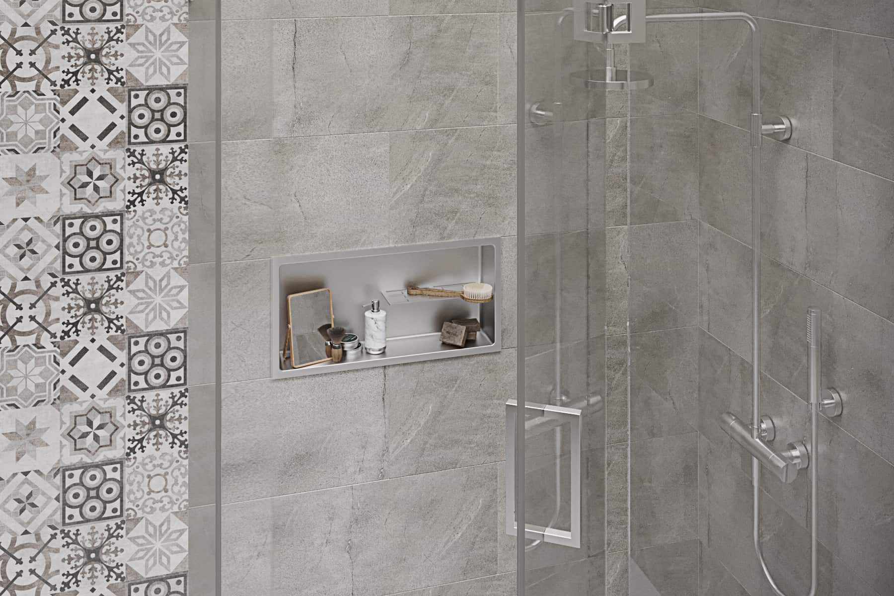 Niche de douche encastrable, une solution pratique pour la salle de bain