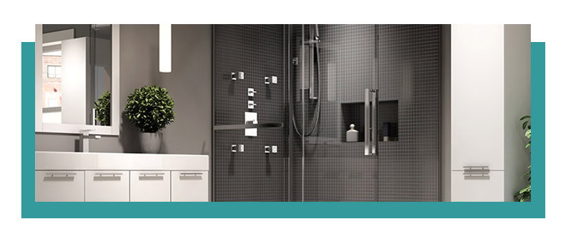 Intégrer une douche rectangulaire offre de nombreux avantages, à commencer par un généreux espace.