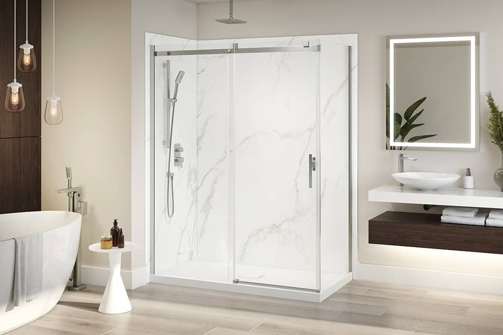 Panneau mural Muraluxe pour la douche