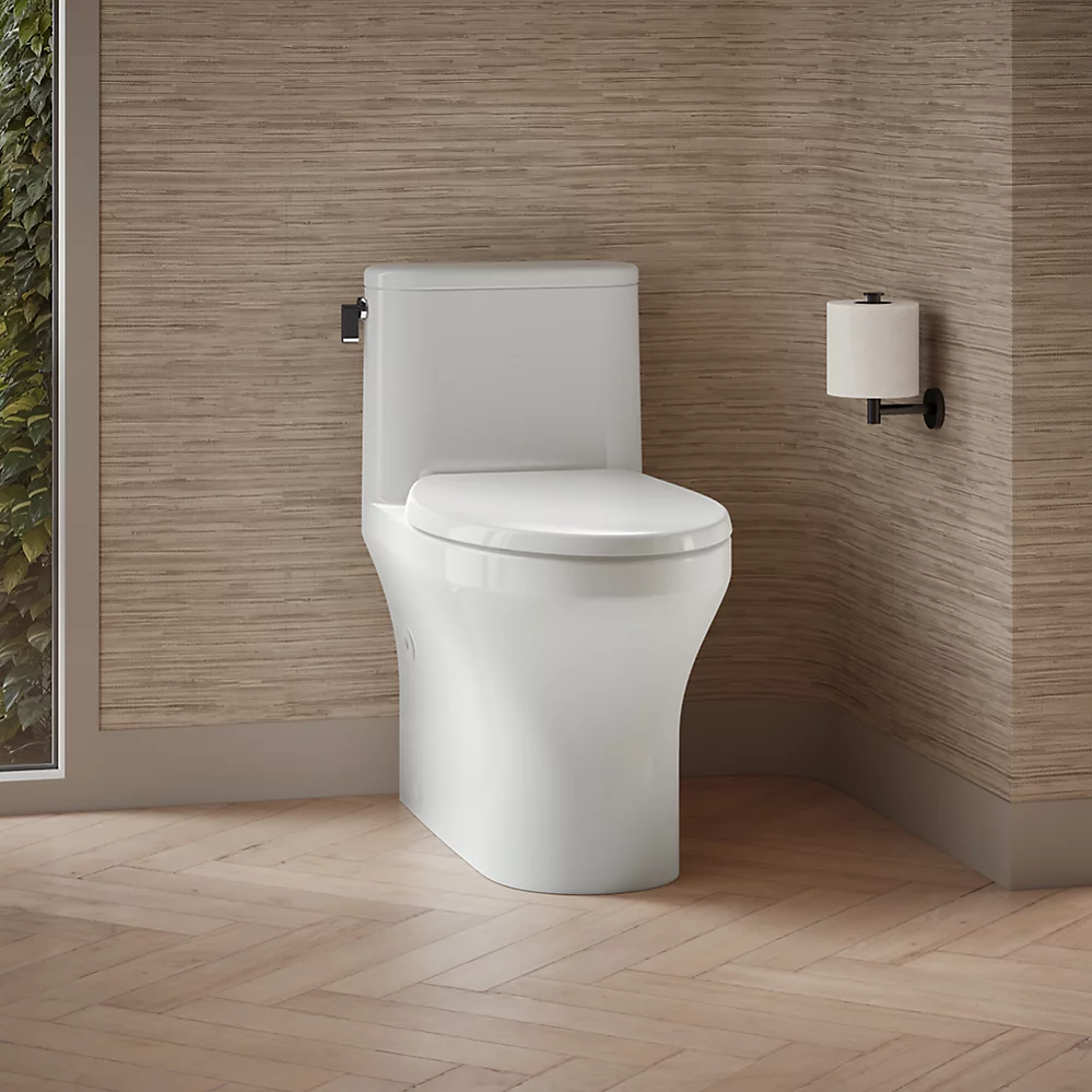 Toilette compacte allongée une-pièce Kohler Spacity