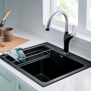 Évier de cuisine BLANCO LIVEN Laundry cuve simple - SILGRANIT