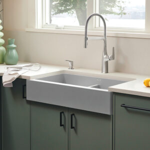 Évier Blanco VINTERA 33 en SILGRANIT double cuve