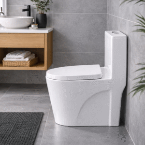 Toilette monopièce Kollezi O JAZZ- Blanc lustré