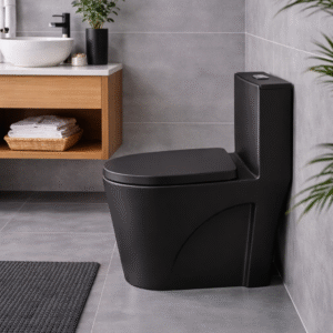 Toilette monopièce Kollezi O JAZZ - Noir mat