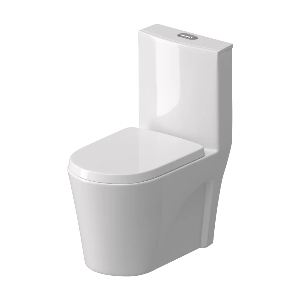 Toilette monopièce Kollezi O JAZZ- Blanc lustré – Image 2