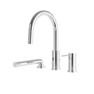 Robinet de bain Umix 3 mcx avec douchette Aquabrass