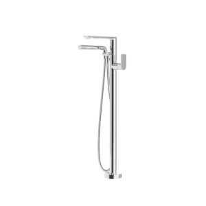 Robinet de bain au sol TMR Plus avec douchette Aquabrass